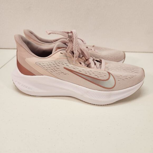 Nike Zoom Winflo 7 Running Sneaker Barely Rose/Bronze-Stone Mauve Size 8.5 NWOT - Picture 10 of 12